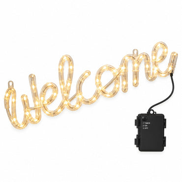 Noël Outdoor LED Welcome Light Silhouette