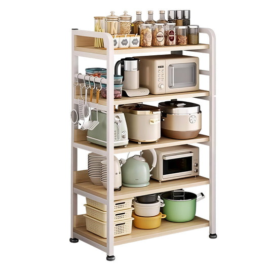 Kitchen Organizer Shelf – 5-Tier Freestanding Utility Storage Rack
