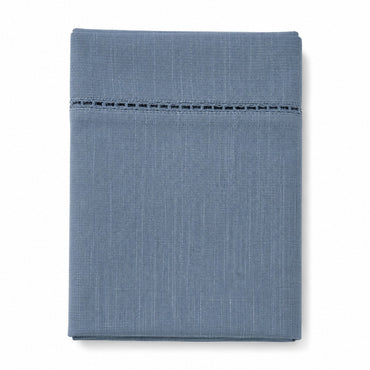 Migros Blue Table Runner with Silver Detailing