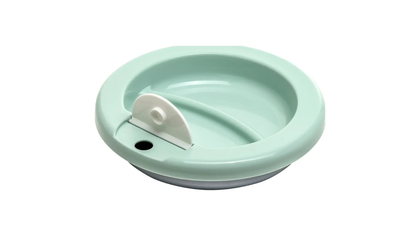 Thermal Baby Plate Green