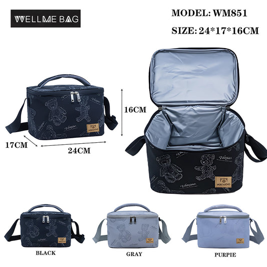 Wellme Bag, Deluxe Lunch Bag Cooler Box 6.5-Ltr