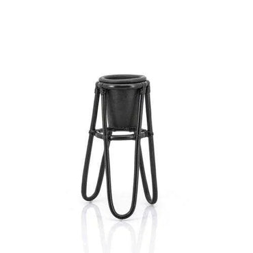 Furnilux – Plant Pot Stand Small Black By-Boo