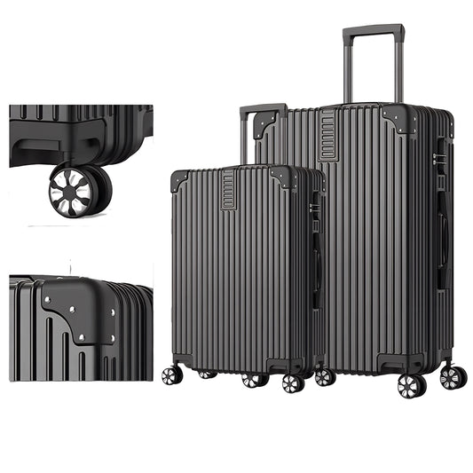 AtoZ Traveler, Luggage Set of 2 #908 Ultra Lightweight, Shockproof