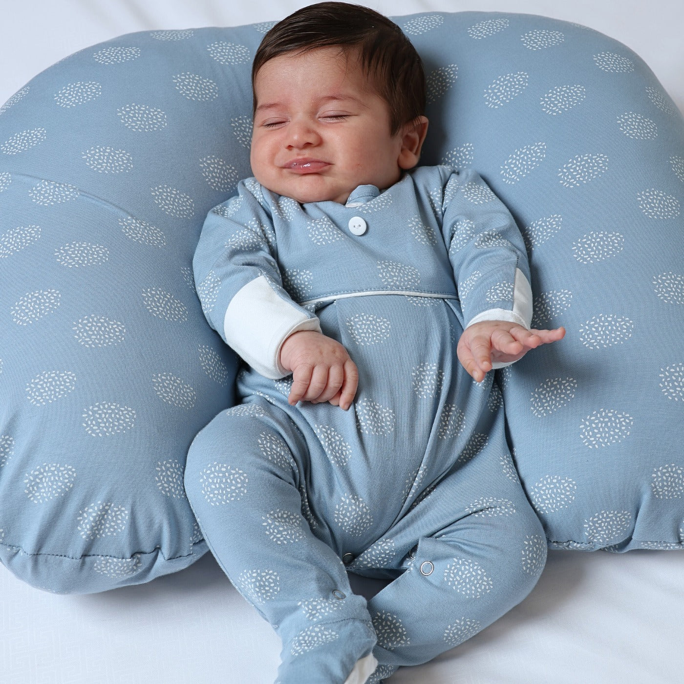 Celestine Mommy & Me Loungewear Blue Set – M