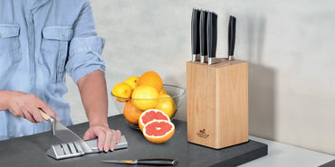 Integrated Knife Block and Sharpener by Sabatier