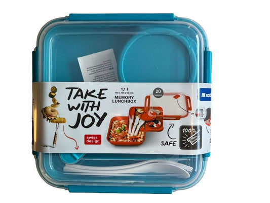 Memory Lunch / Salad Box 1.7L & 1.1L by Rotho Switzerland