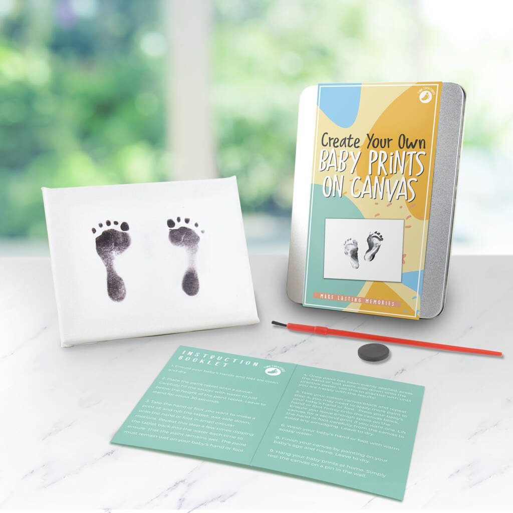 Create Your Own Baby Prints On Canvas