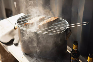 Gusta BBQ Bucket Oval Gray