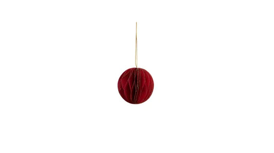 Christmas Tree Ornaments Ball Shaped Set of 4