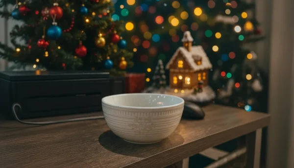 Holiday Elegance-Christmas Bowl