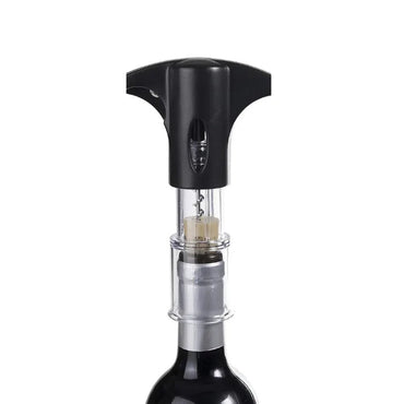 IBILI Ergonomic Manual Wine Bottle Opener with Transparent Cork Guide