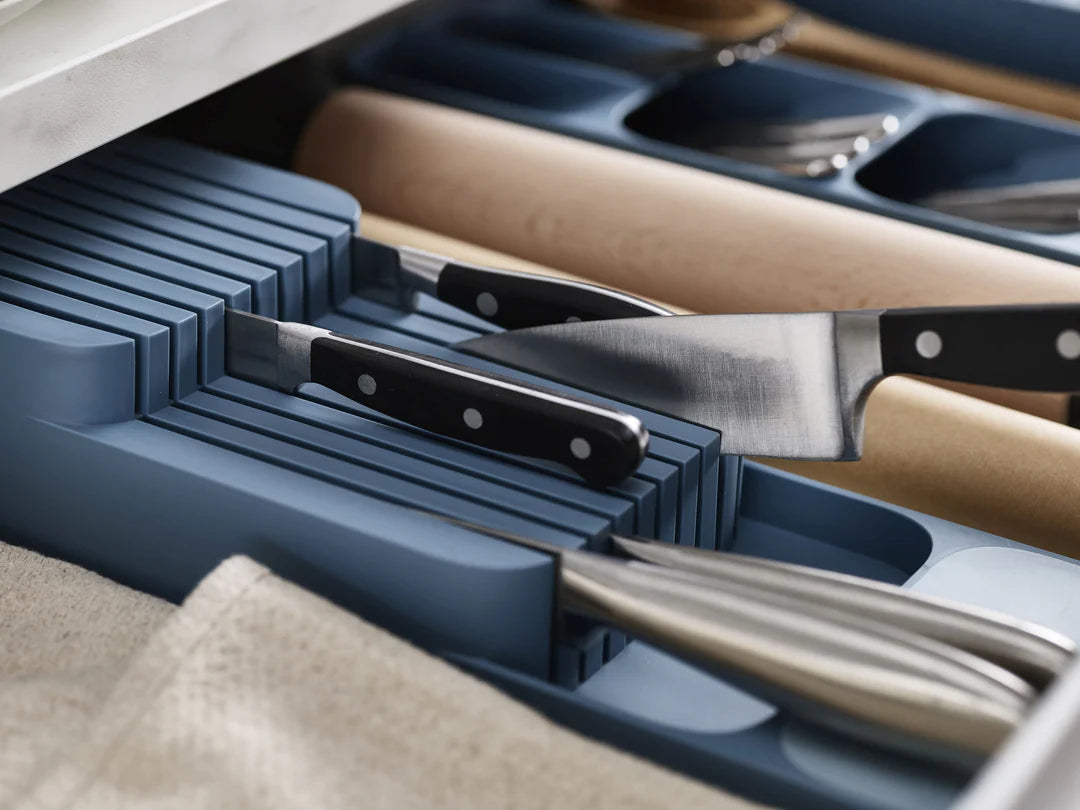 DrawerStore Knife Organiser - Sky by Joseph Joseph