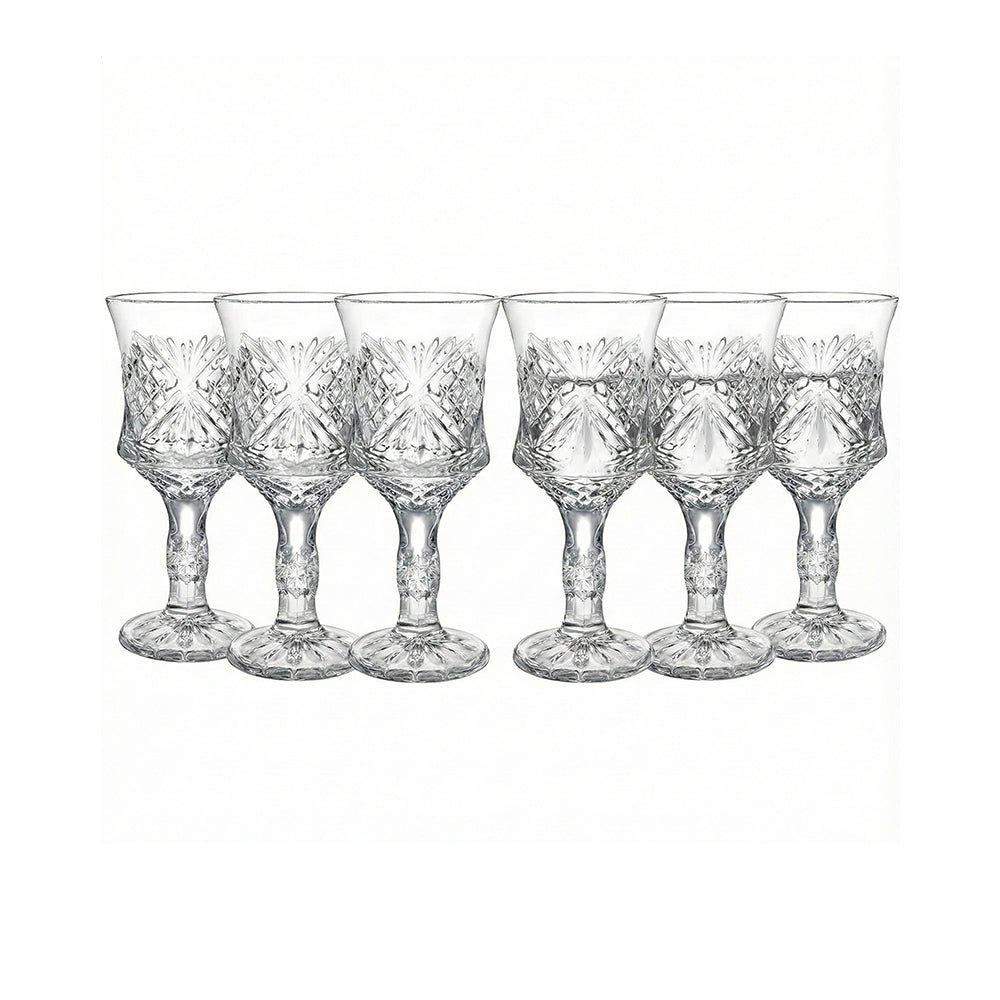 6-Pcs Clear Glass Liqueur Set 40-ml #221