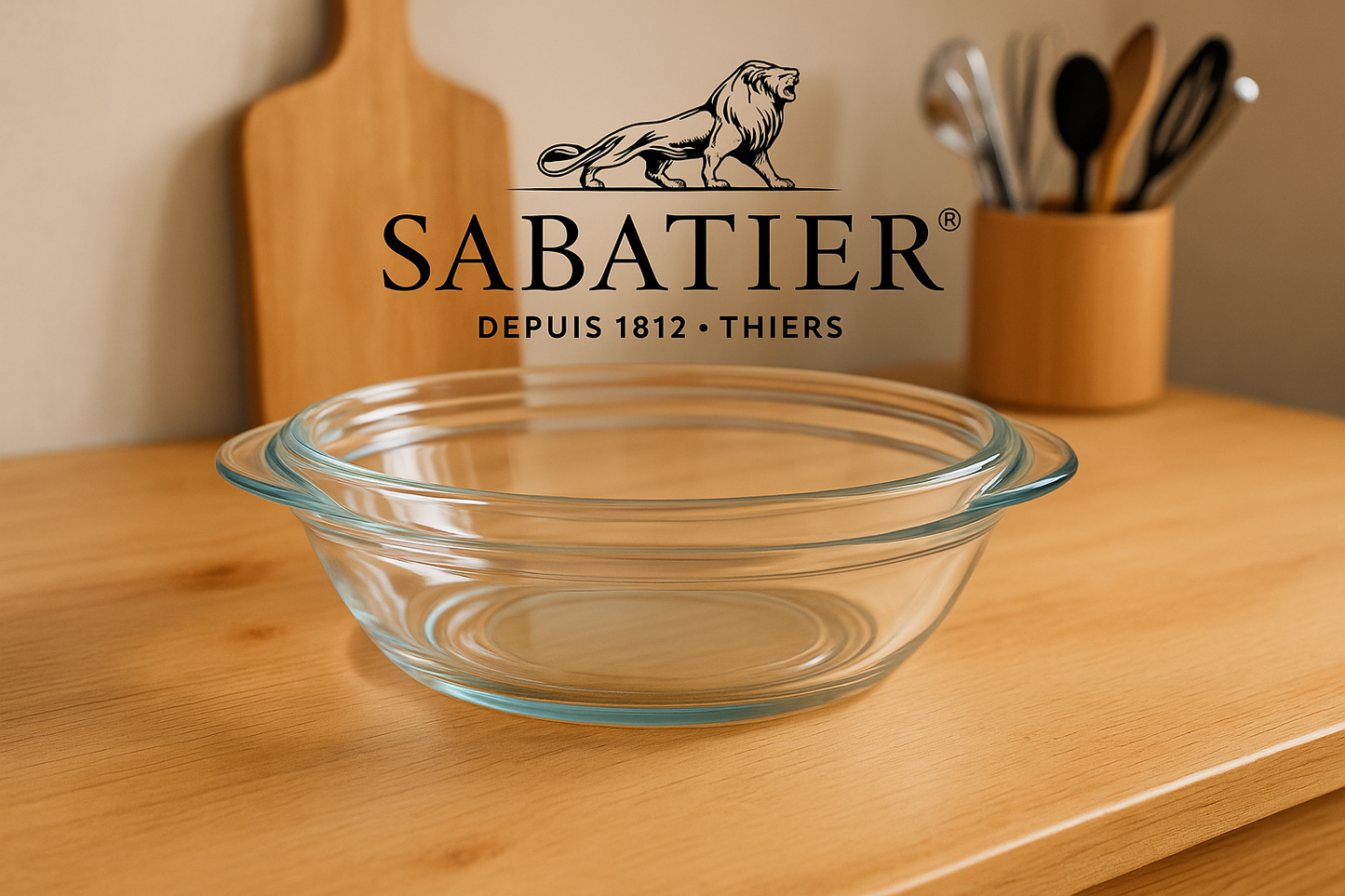 Sabatier Covered Oval Casserole 3L