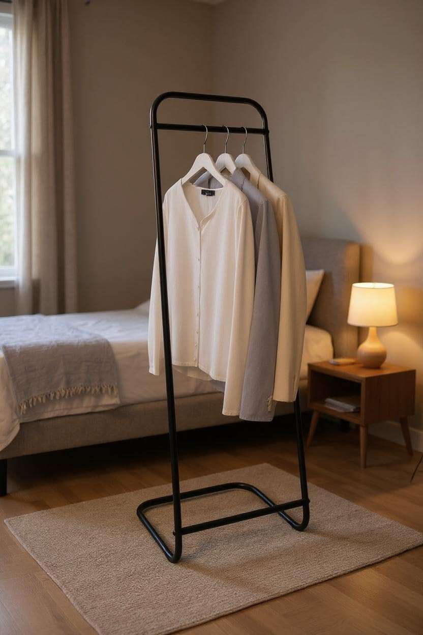 Steel Surya Clothes Rack by Wenko