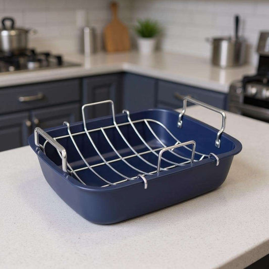 Non-Stick Roasting Pan with Rack by Zyliss