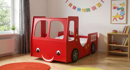 Firetruck Bed (90 x 200 cm)