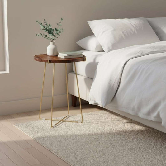 Kuno Decorations – Alec Side Table – Brown