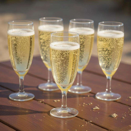 Champagne/Juice Glasses (12 pieces) by Royalty