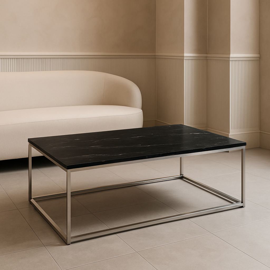 Coffee Marble Table by NICA