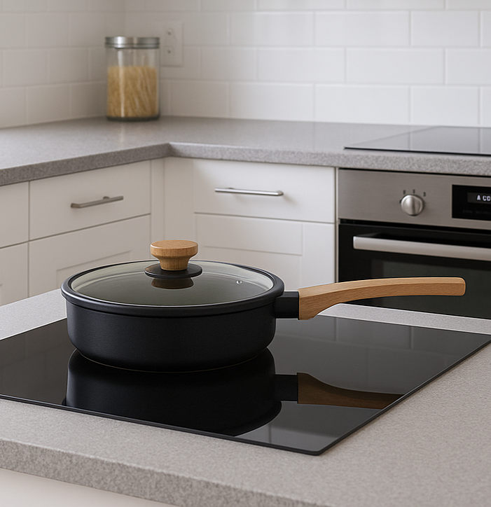 Terra Skillet With Lid 24cm by Sabatier