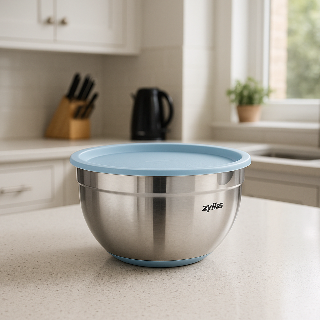 Stainless Steel Mixing Bowl with Lid 16cm by Zyliss