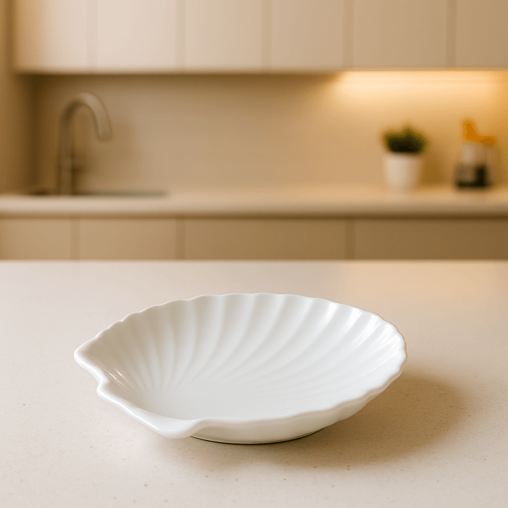 Seashell Dining Plates (Set of 4)by Stronghold