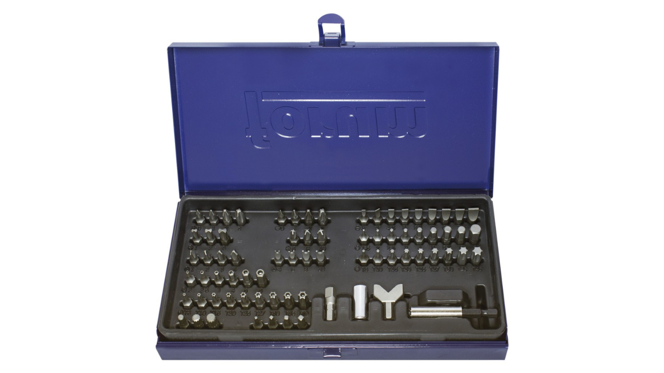 Forum bit Assortment 1/4" 75 Parts Forum Germany