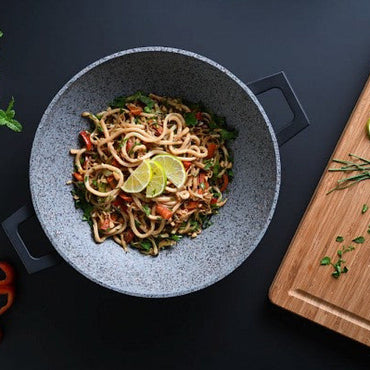 Ambiziosa Wok Pan 2 Handle 32cm