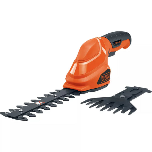 Black + Decker Cordless Grass & Shrub Shears 7V Li-Ion