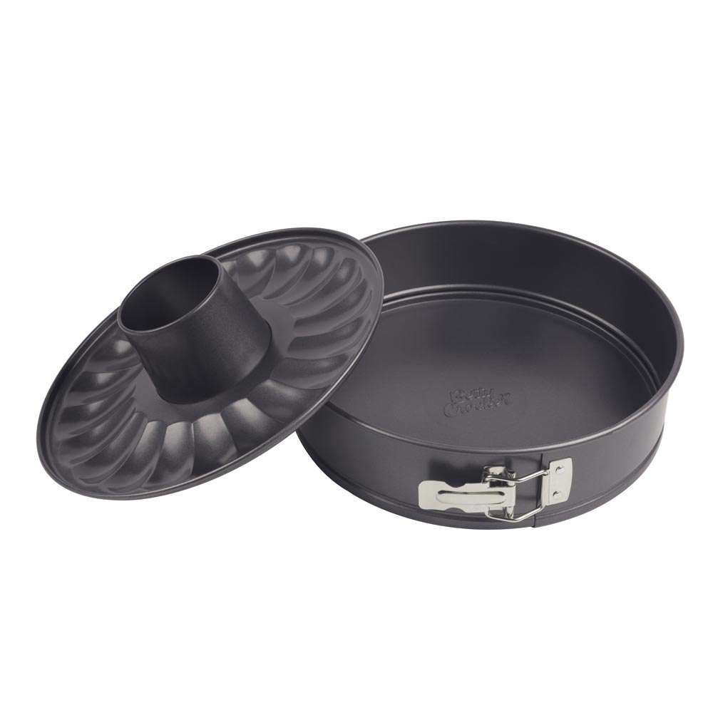 Springform Pan with 2 bases and Lock By Betty Crocker