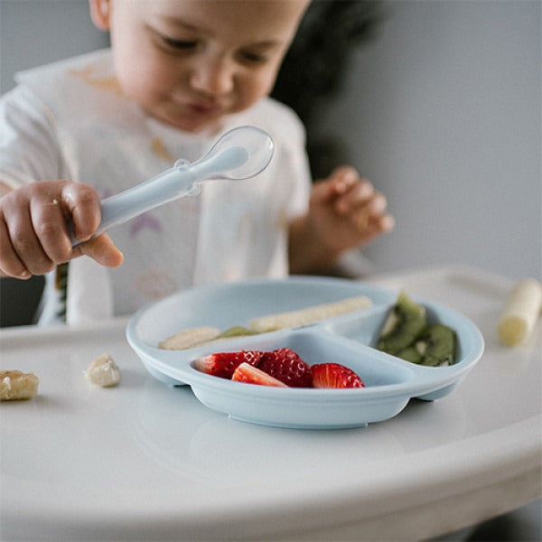 Silicone Elastic Spoon- Blue