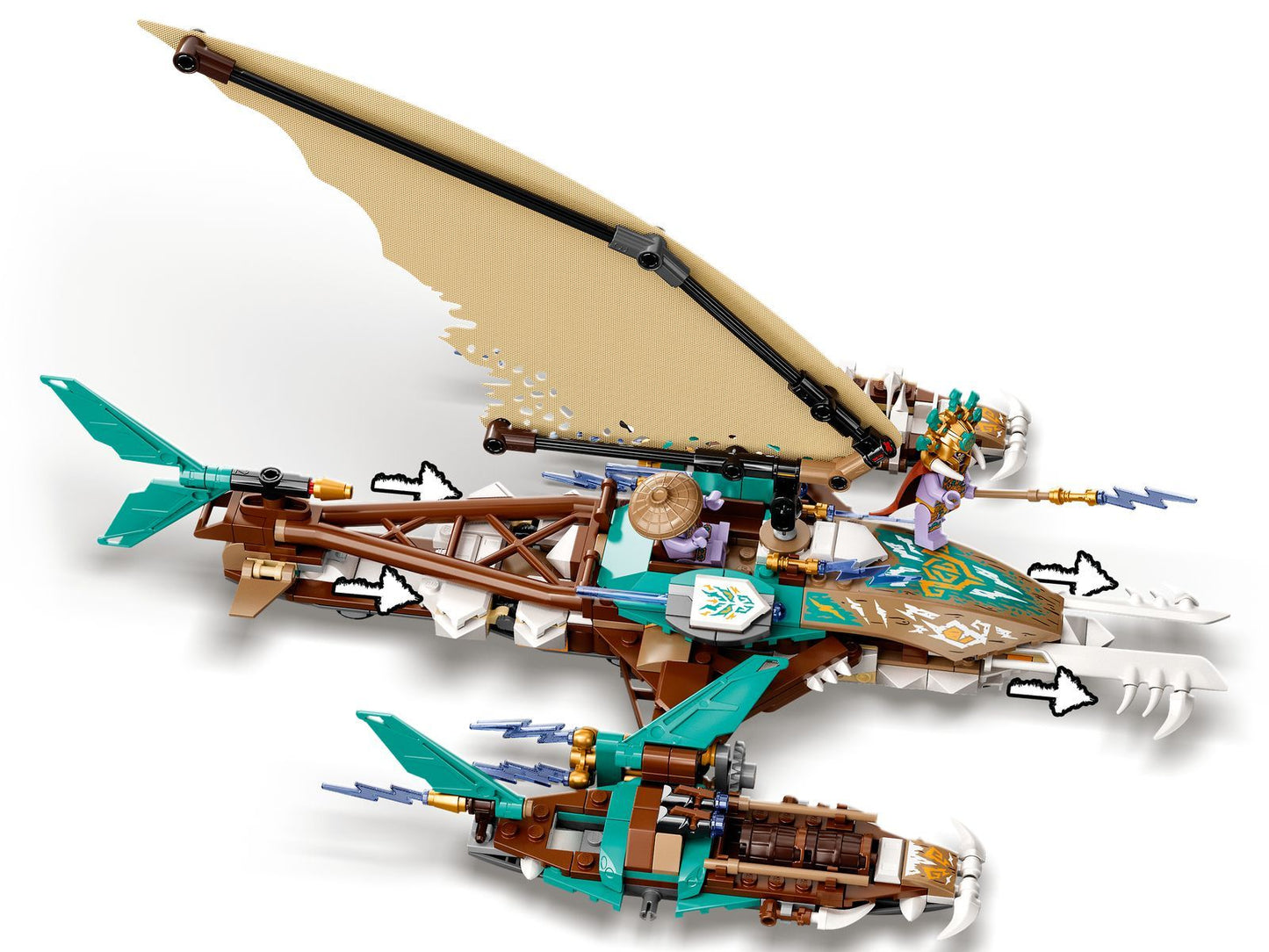 Lego Ninjago Catamaran Sea Battle (71748)