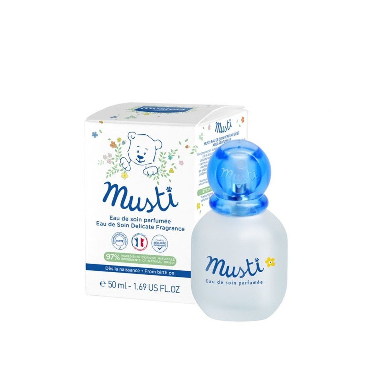 Mustela Baby Musti Eau de Soin Delicate Fragrance / 50ml