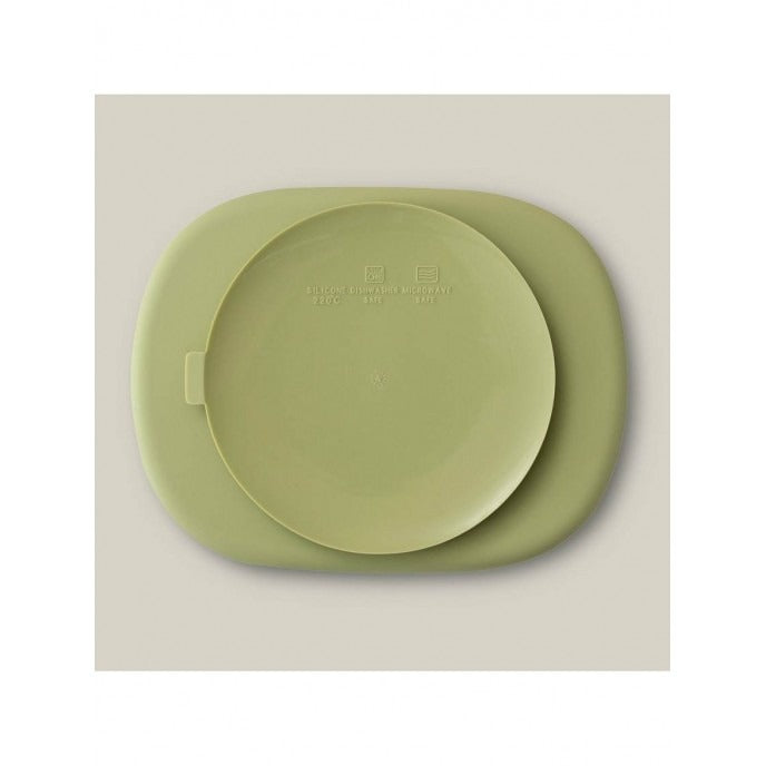 Silicone Suction Divider Plate with Lid