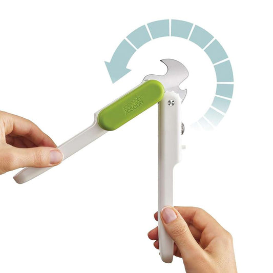Duo 3in1 Can Opener White/Green By Joseph Joseph