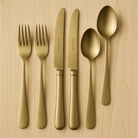 Dinner Set "Champagne Cutlery" by Royal Van Kempen & Begeer