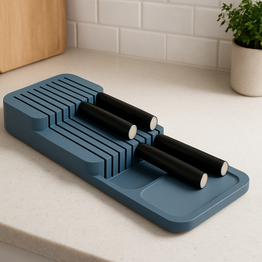 DrawerStore Knife Organiser - Sky by Joseph Joseph