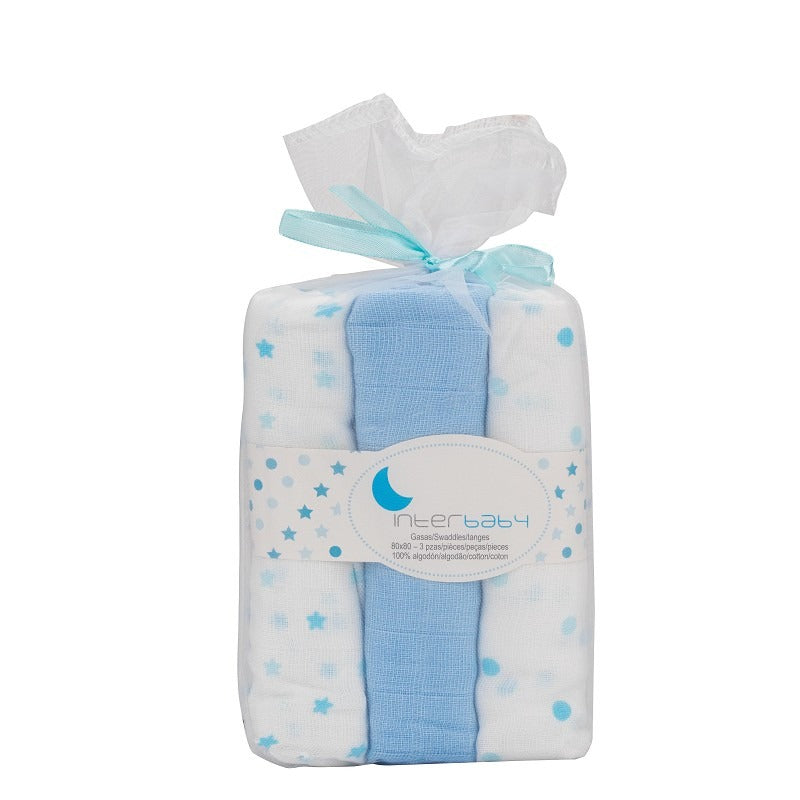 Interbaby Muslin Squares Swaddles