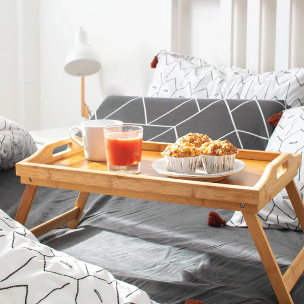 FOLDABLE BAMBOO TRAY
