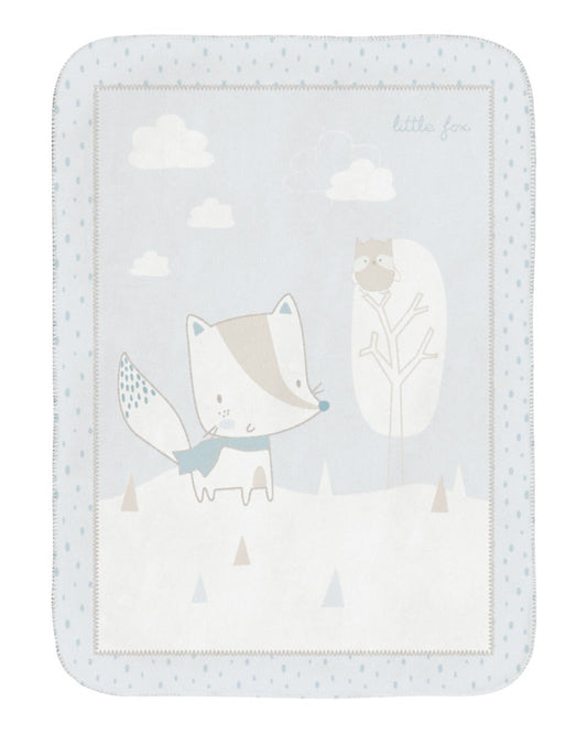 Super soft blanket Little Fox