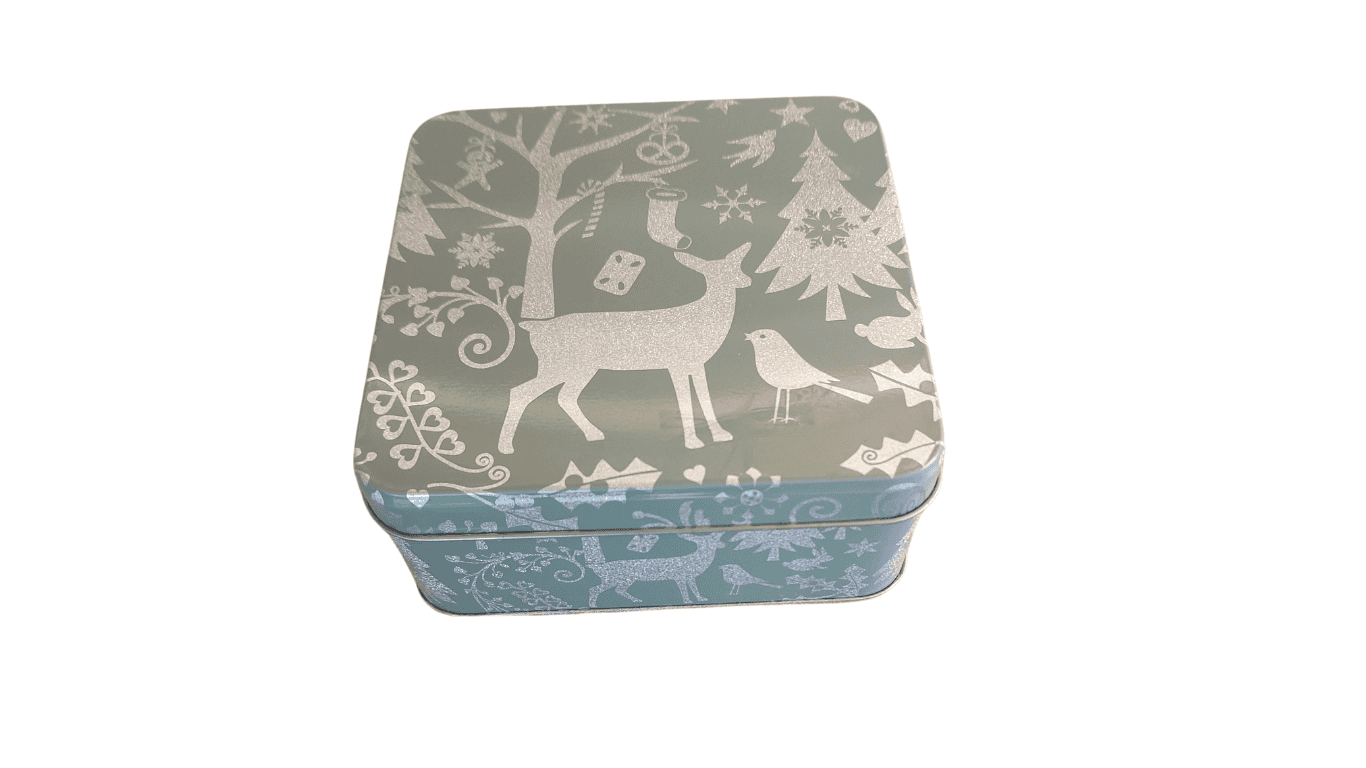 Christmas Tin Gift Box