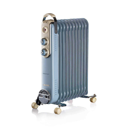 Vintage Oil Radiator 11fins 2500W BLUE