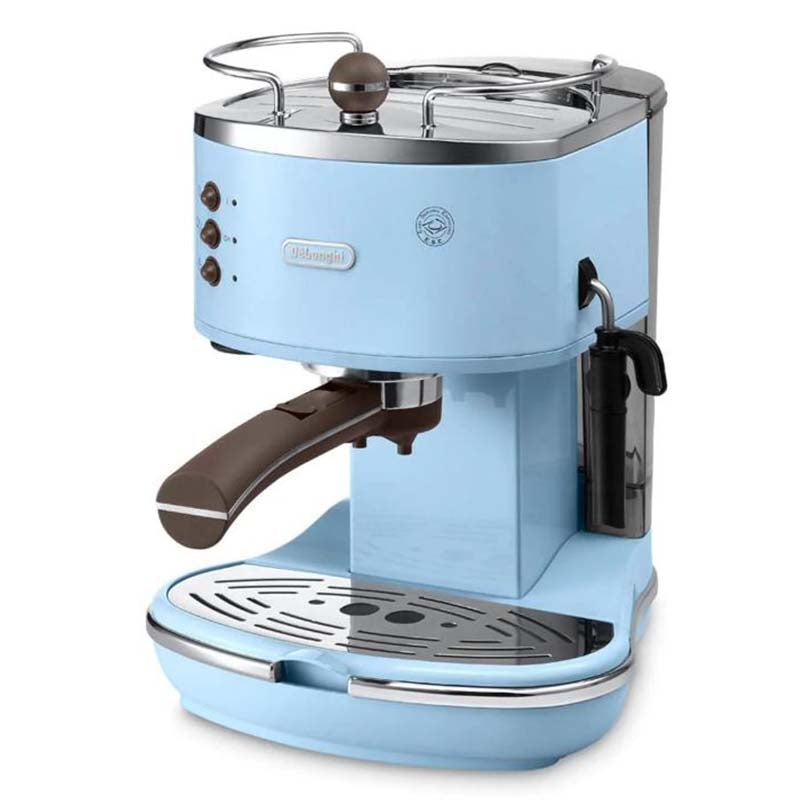 Delonghi Icona Vintage ECO V310.AZ Pump Espresso Coffee Machine Azure Blue