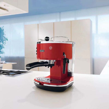 Delonghi ECO 311.R Pump Espresso Coffee Machine Red