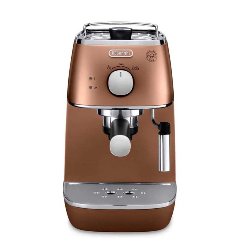 Delonghi Distinta ECI 341.CP Pump Espresso Coffee Machine Copper