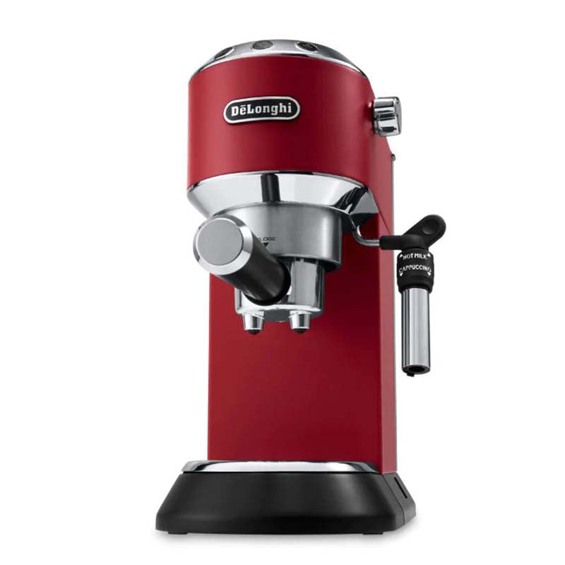 Delonghi Dedica Style EC 685.R Pump Espresso Coffee Machine Red