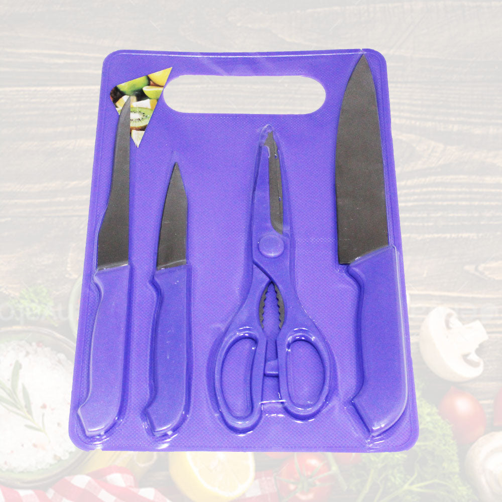 Cool Gift, Kitchen Board & Knives Sets