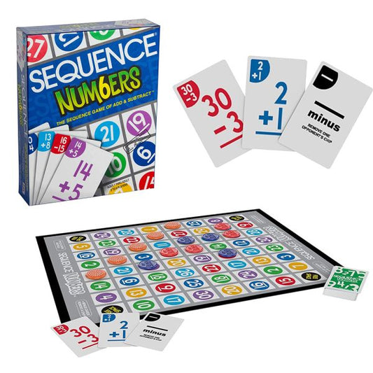 Sequence Numbers Board Game