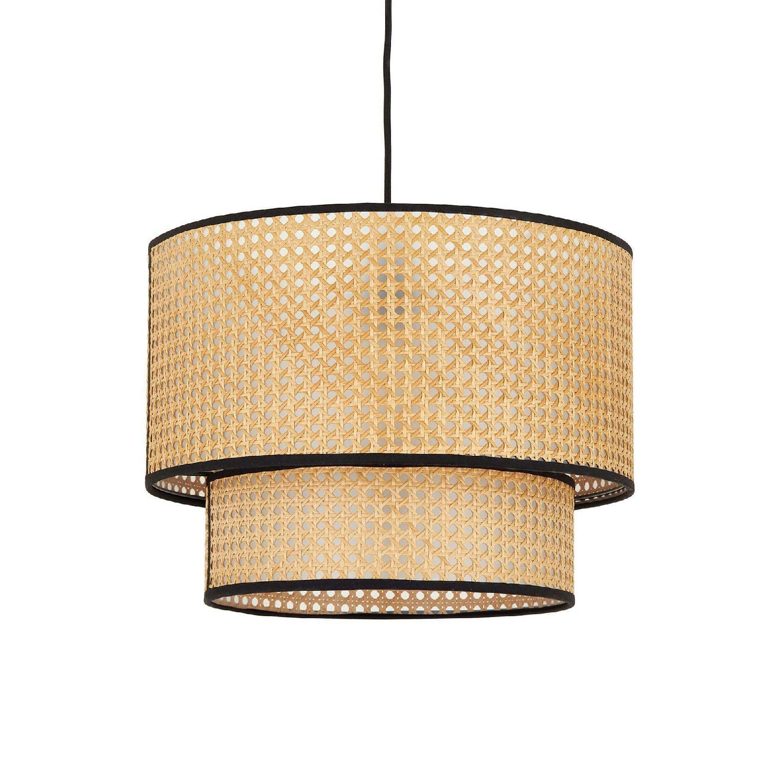 Nino Germany Vintage Rattan Vienna-Pendant Lamp